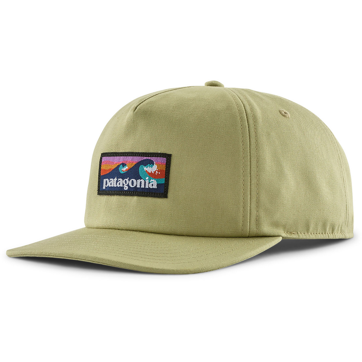 Patagonia Boardshort Label Funfarer Cap (Größe ONE SIZE, oliv)