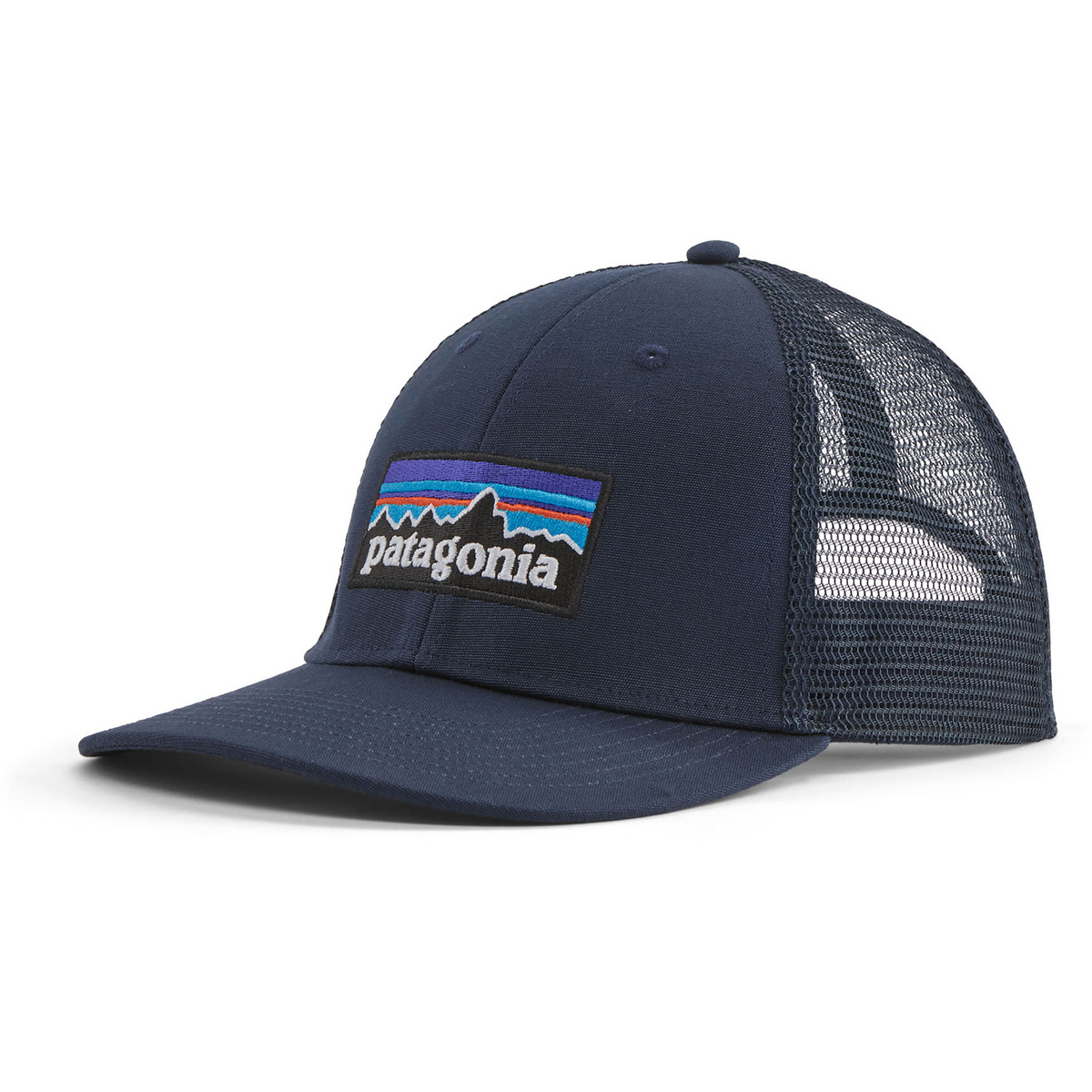 Patagonia P-6 Logo Lopro Trucker Cap (Größe ONE SIZE, blau)