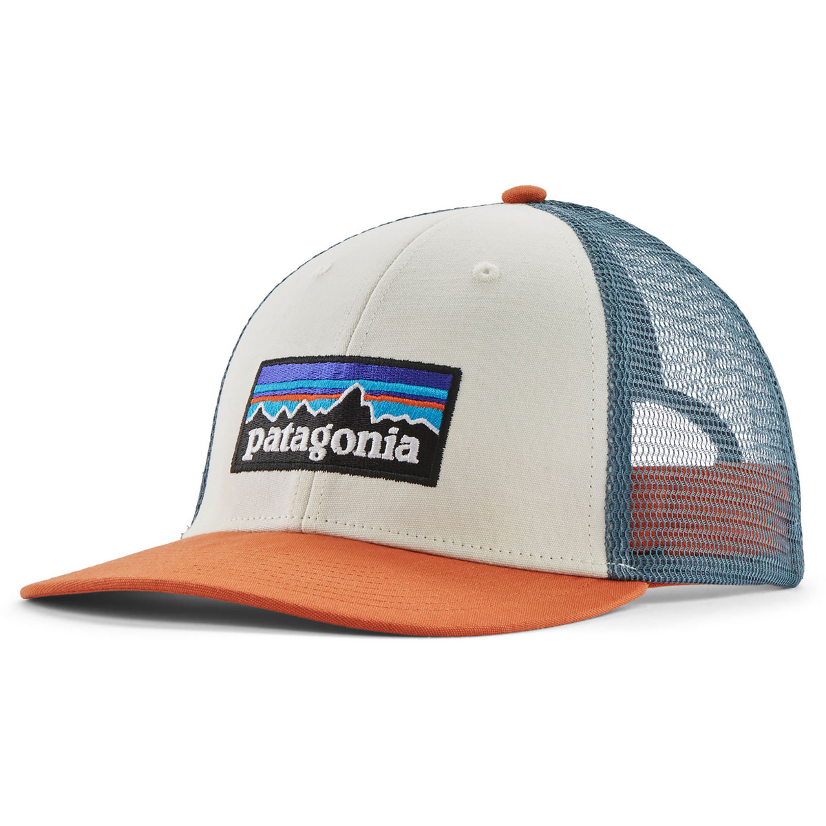 Patagonia Cappellino Trucker P-6 Logo Lopro (Taglia ONE SIZE, Bianco)