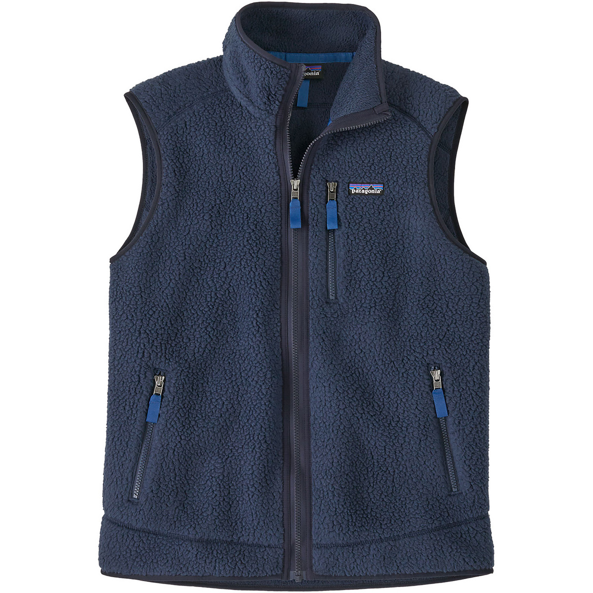 Patagonia Herren Retro Pile Weste (Größe S, blau)