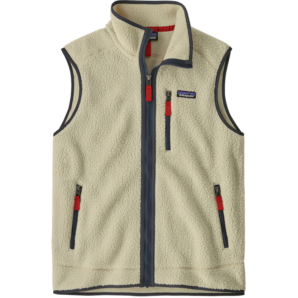 Patagonia Uomo Gilet Retro Pile (Taglia L, Beige)
