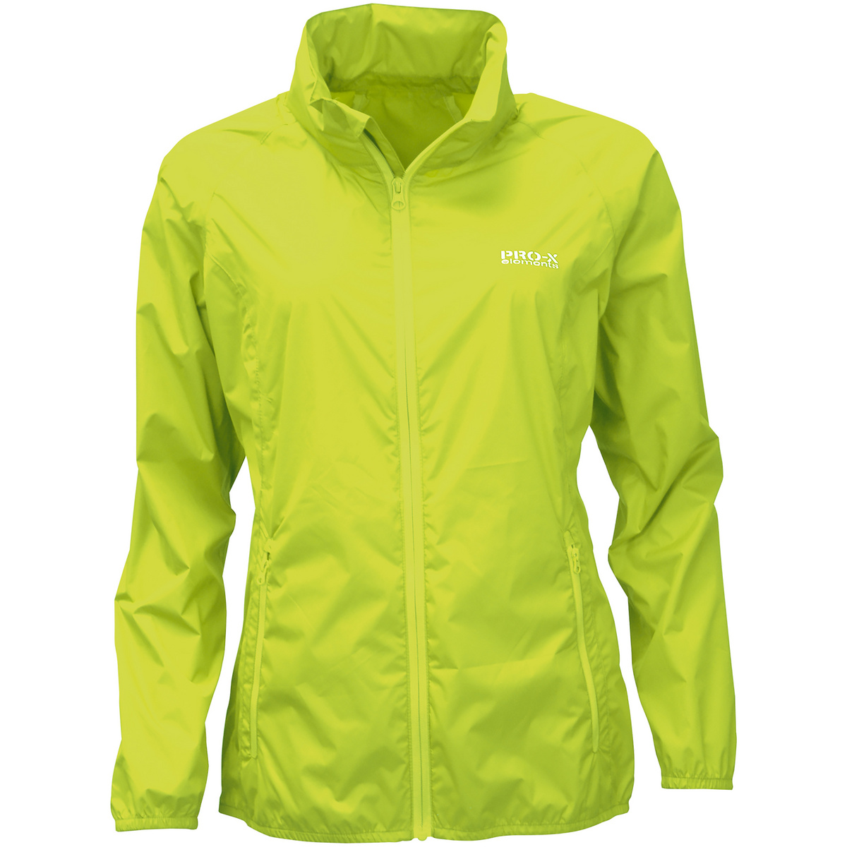 PRO-X Elements Damen Packable Bike Jacke (Größe XXL, gelb)