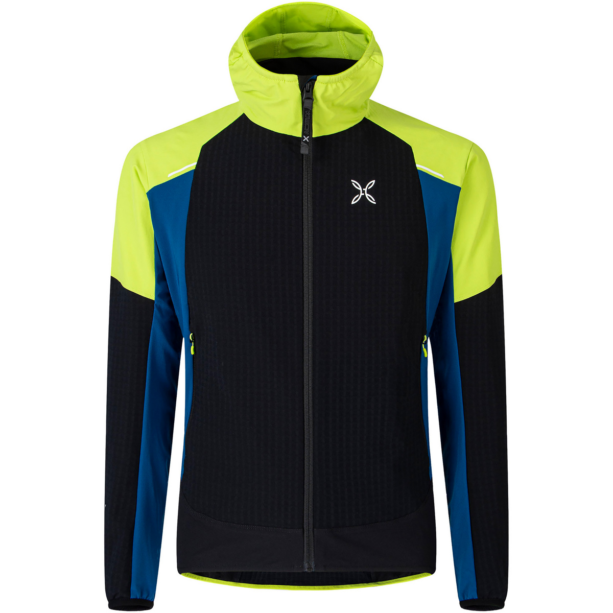 Montura Uomo Giacca felpata con cappuccio Wind Revolution (Taglia S, Nero)