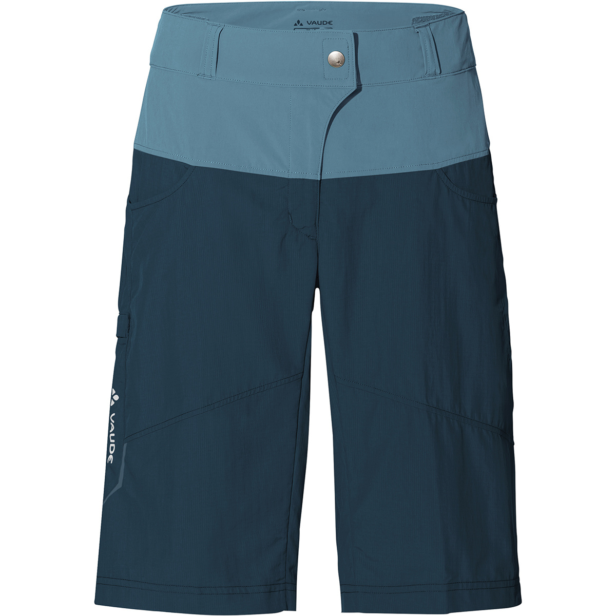 Vaude Damen Qimsa MTB Hose kurz (Größe M, blau)