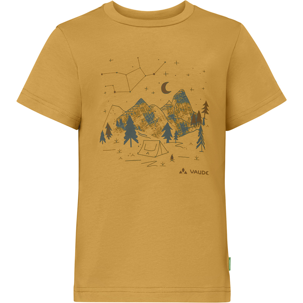 Vaude Kinder Lezza T-Shirt (Größe 98, gelb)