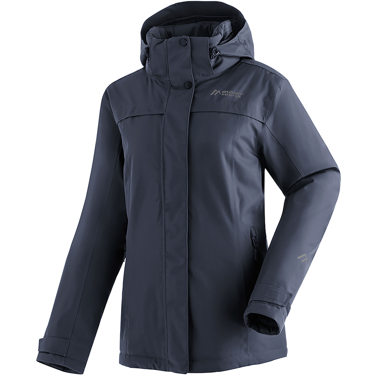 Maier Sports Damen Lisbon Jacke (Größe 4XL, blau)