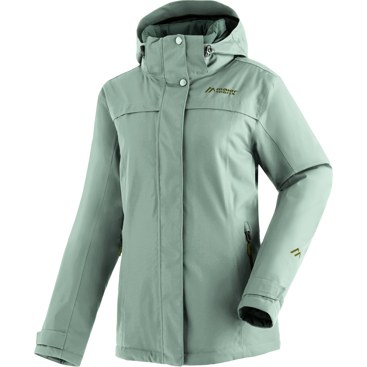 Maier Sports Damen Lisbon Jacke (Größe XL, gruen)