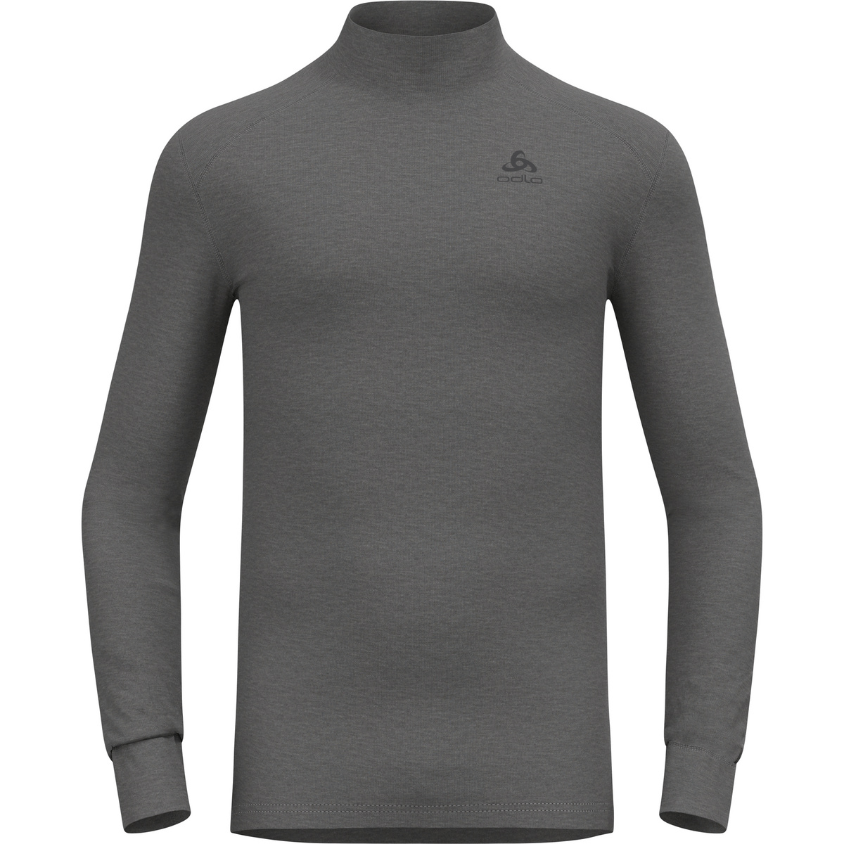 Odlo Uomo Maglia a manica lunga Active Warm Eco Turtle (Taglia L, Grigio)