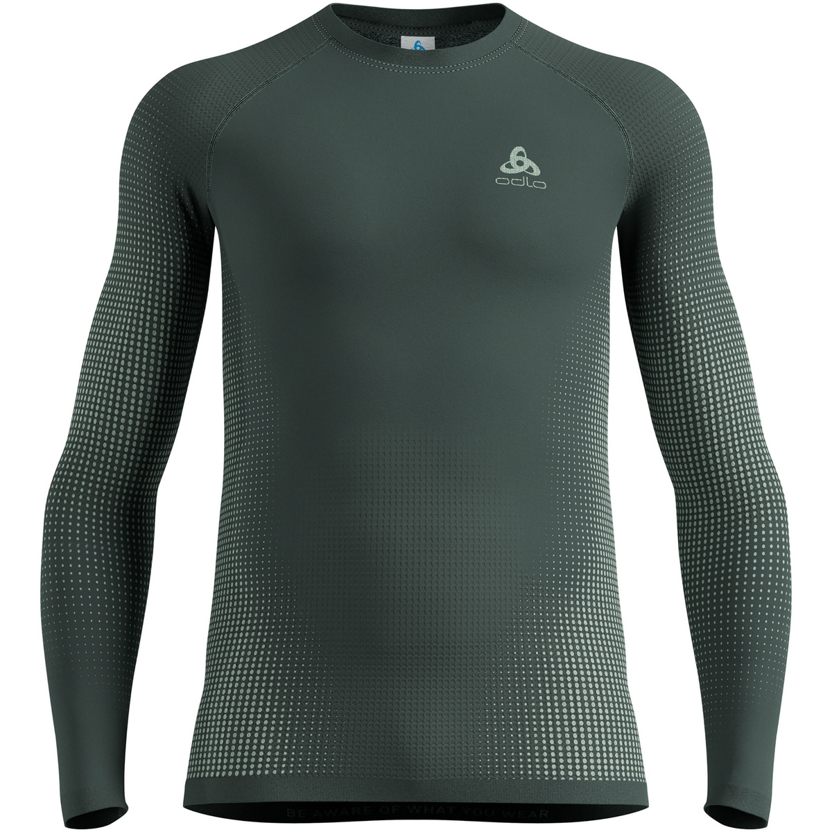 Image of Odlo Uomo Maglia a manica lunga Performance Warm Eco