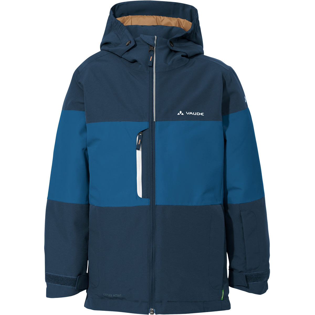 Vaude Kinder Snow Cup Jacke (Größe 104, blau)