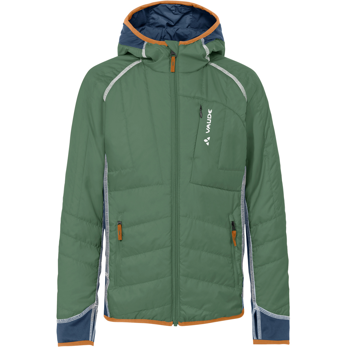 Vaude Kinder Capacida Hybrid Jacke (Größe 110 , gruen)