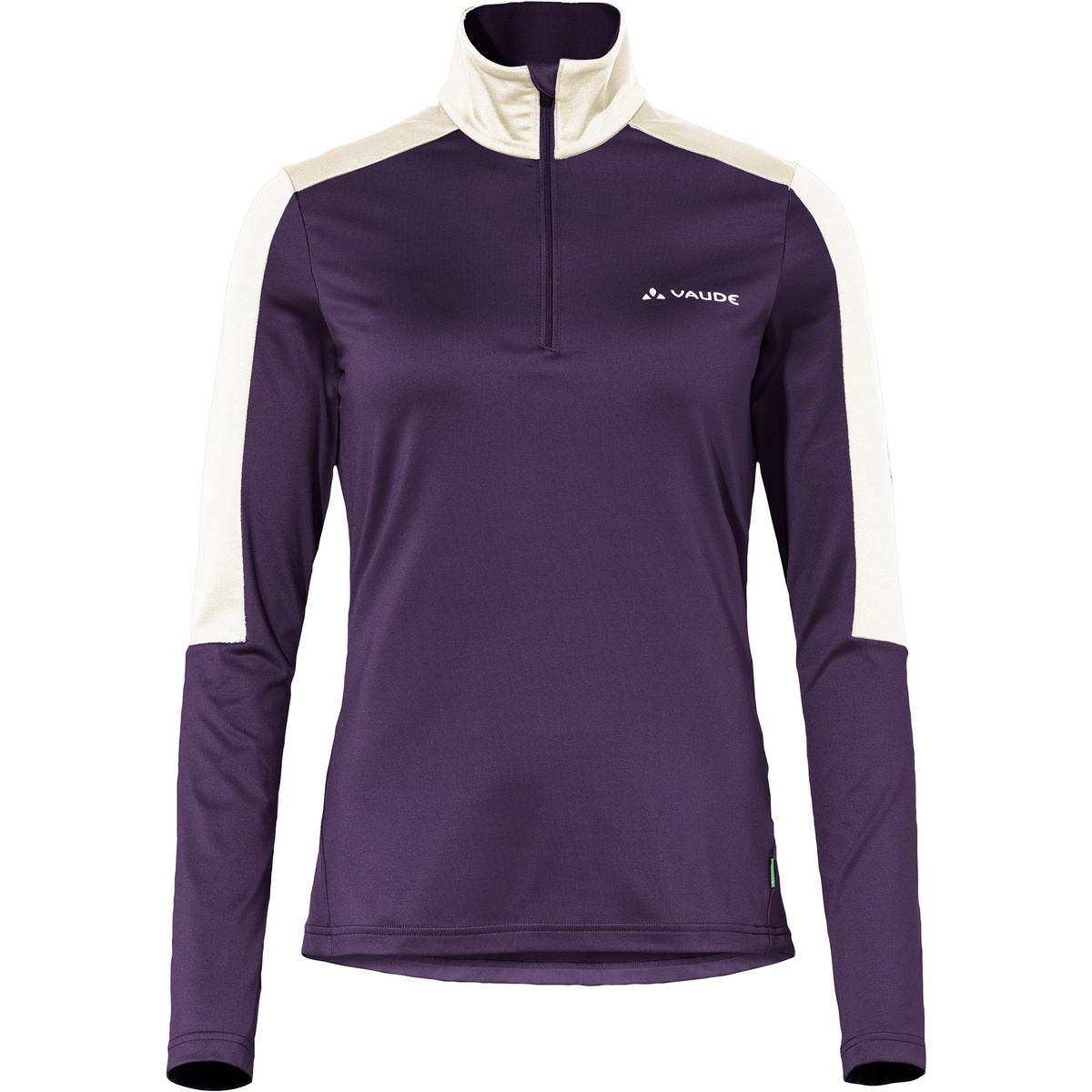Vaude Donna Maglione mezza zip Livigno Half Zip II (Taglia S, Viola)