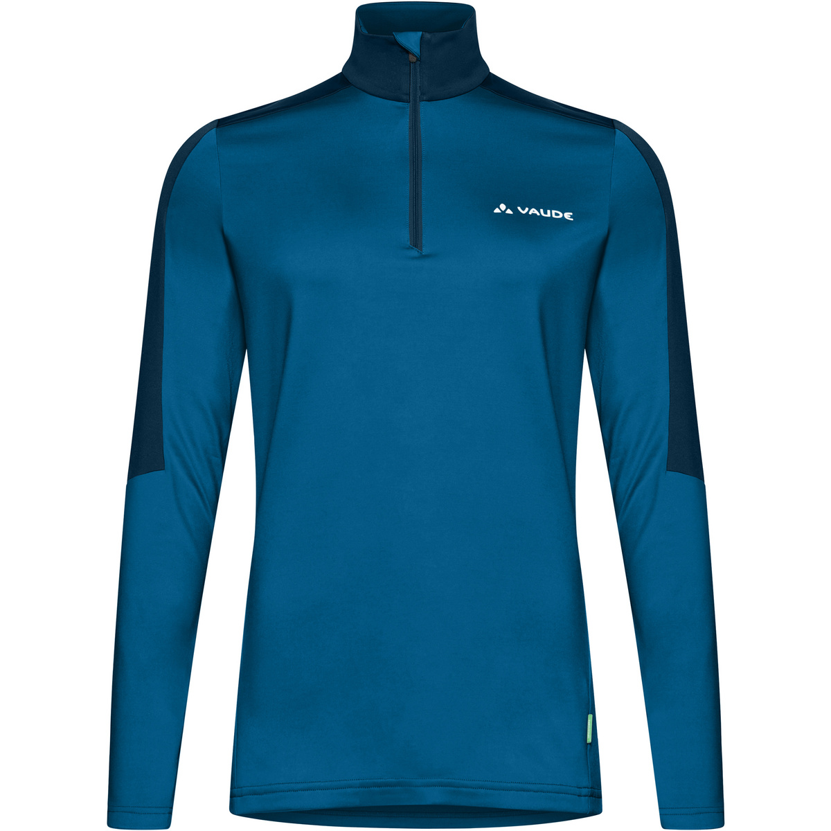Vaude Damen Livigno Half Zip II Pullover (Größe XS, blau)