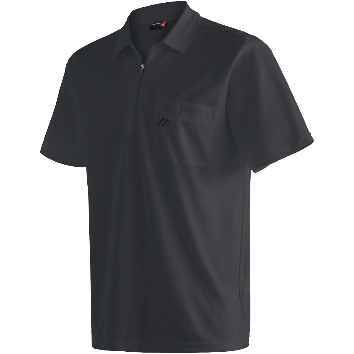 Maier Sports Uomo Maglietta Arwin 2.0 (Taglia XL, Nero)