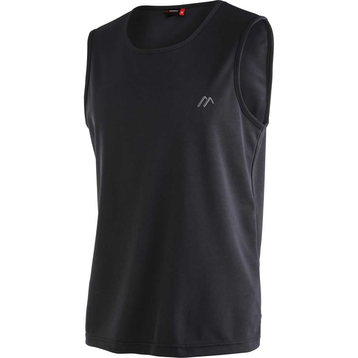 Maier Sports Uomo Tank top Peter (Taglia 8XL, Nero)