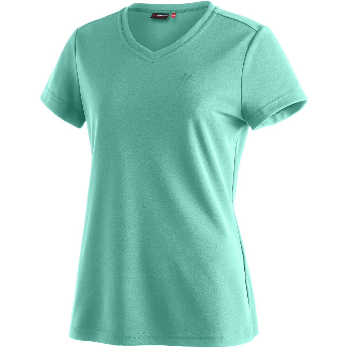 Maier Sports Damen Trudy T-Shirt (Größe S, tuerkis)