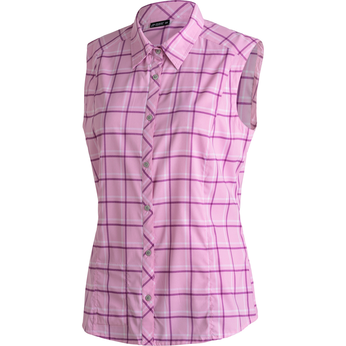 Maier Sports Donna Camicia da donna Sana (Taglia XL, rosa)