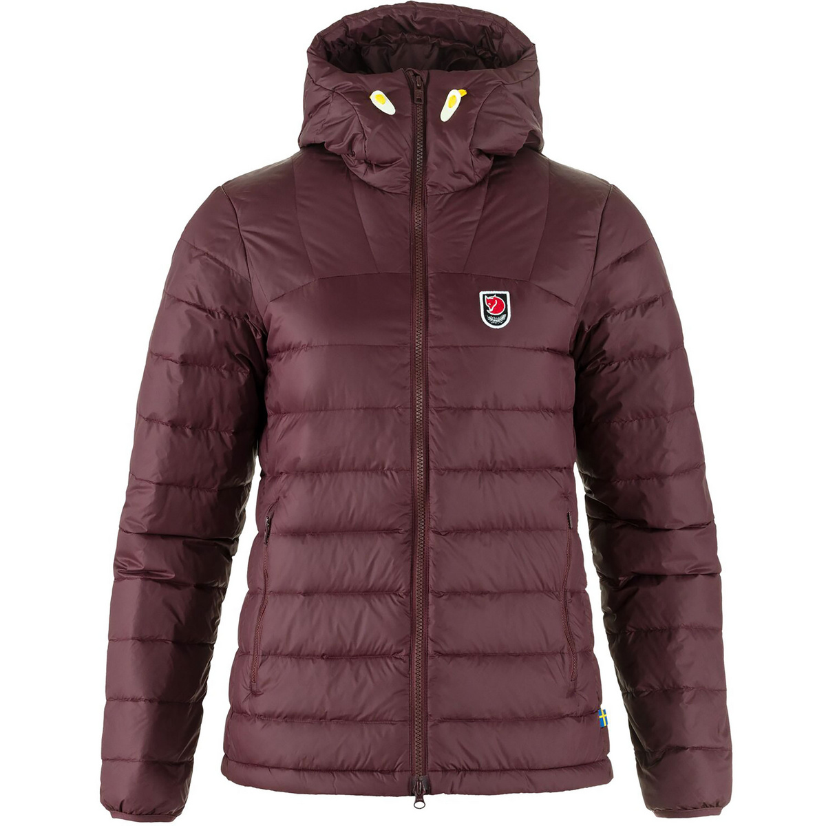 Fjällräven Damen Expedition Down Hoodie Jacke (Größe L, rot)