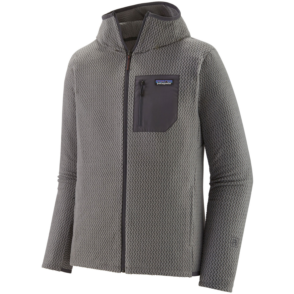 Patagonia Herren R1 Air Hoodie Jacke (Größe S, grau)