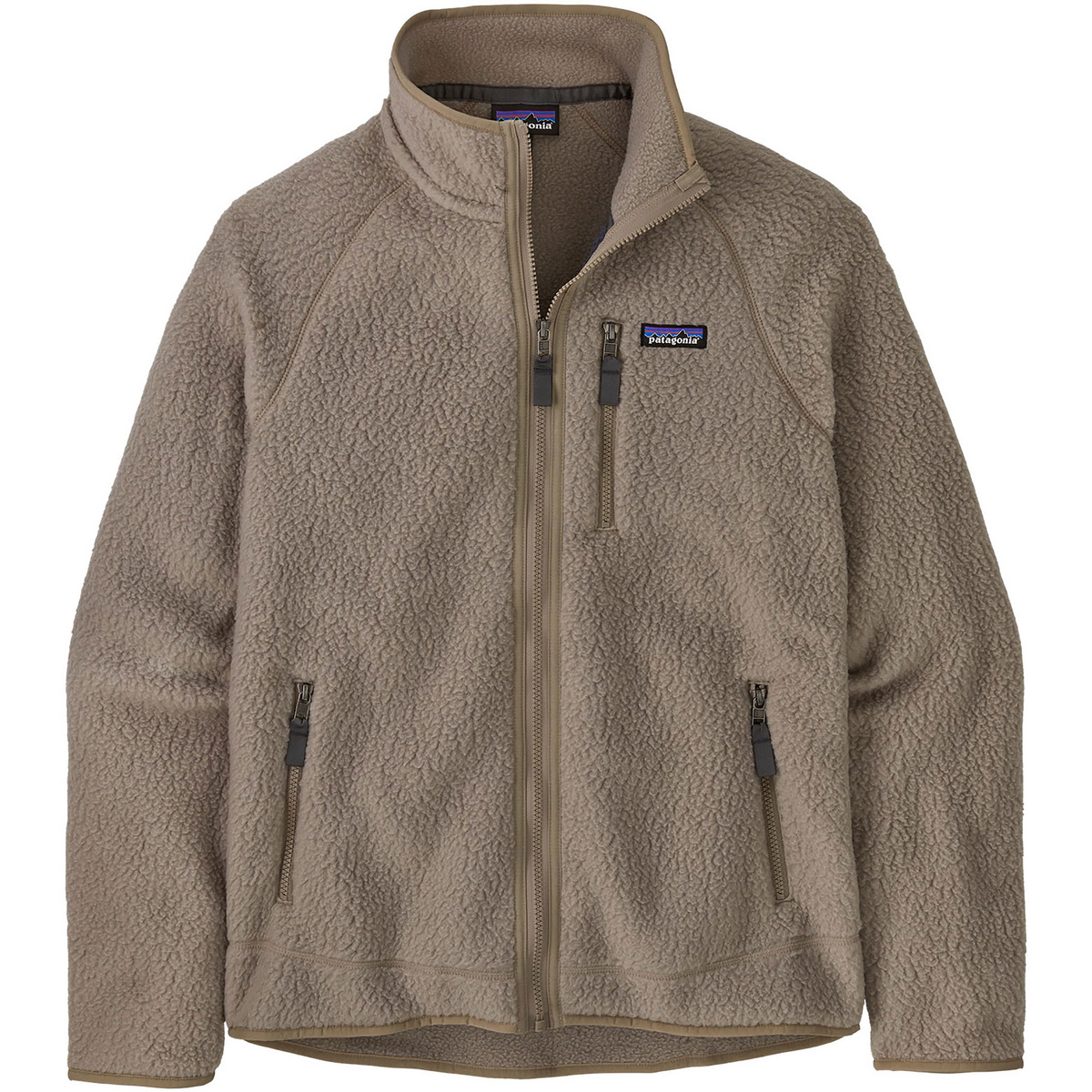 Patagonia Uomo Giacca Retro Pile (Taglia S, Beige)