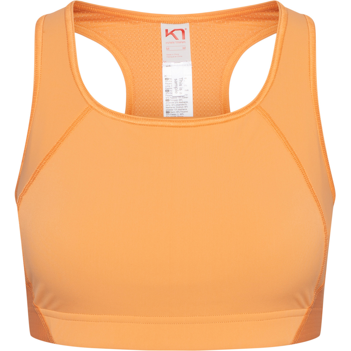 Kari Traa Damen Trud Sport BH (Größe XS, orange)