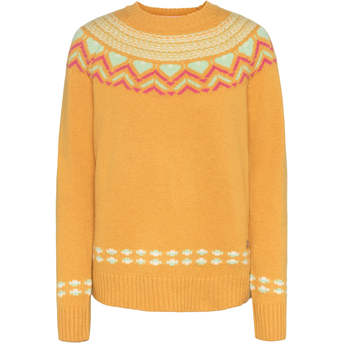 Kari Traa Femme Pull Sundve Knit (taille XS, Jaune)