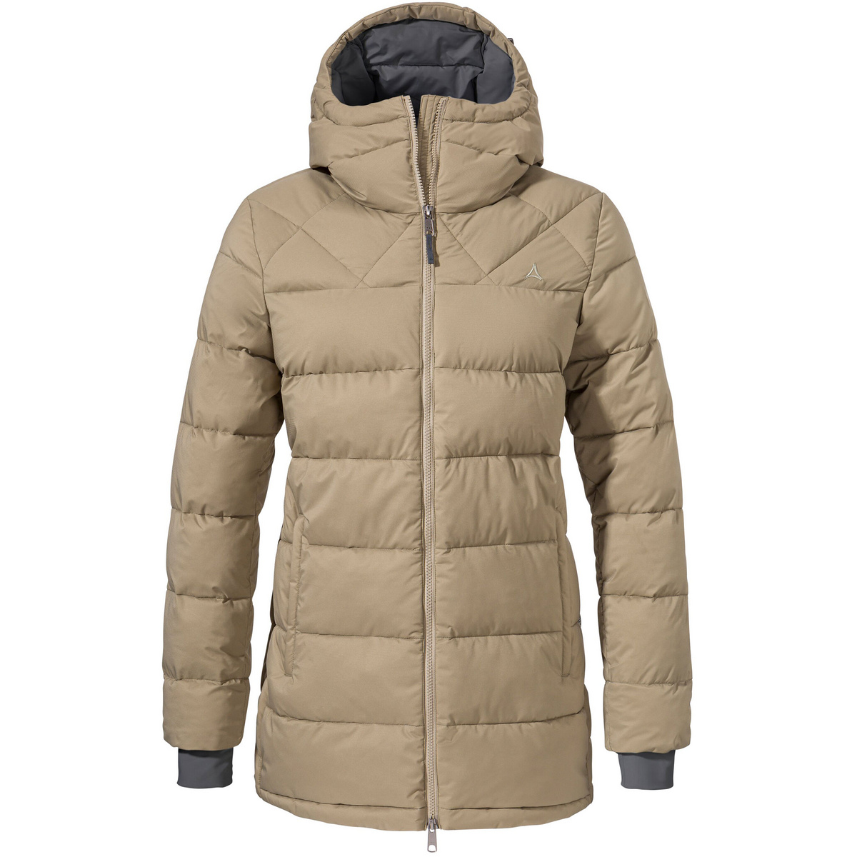 Schöffel Damen Boston Parka (Größe 5XL, beige)