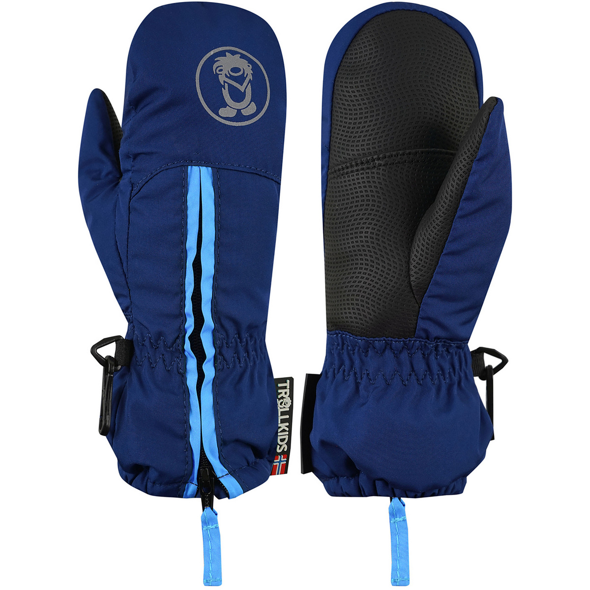 Trollkids Kinder Troll Handschuhe (Größe 3.5, blau)