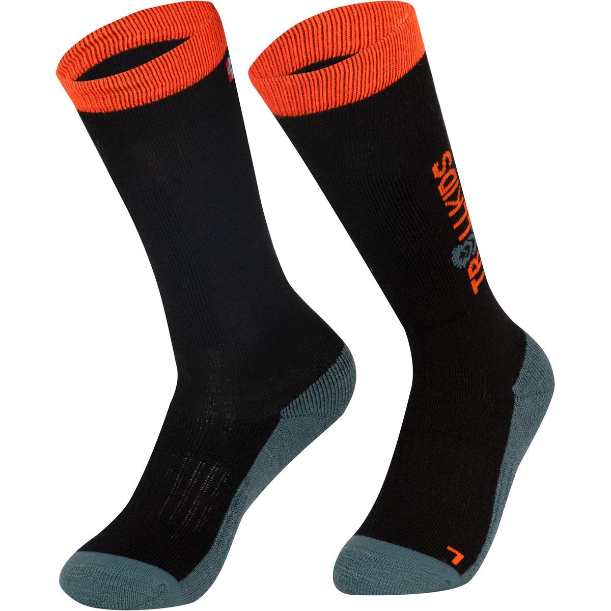 Trollkids Kinder Ski Socken (Größe 35 , schwarz)