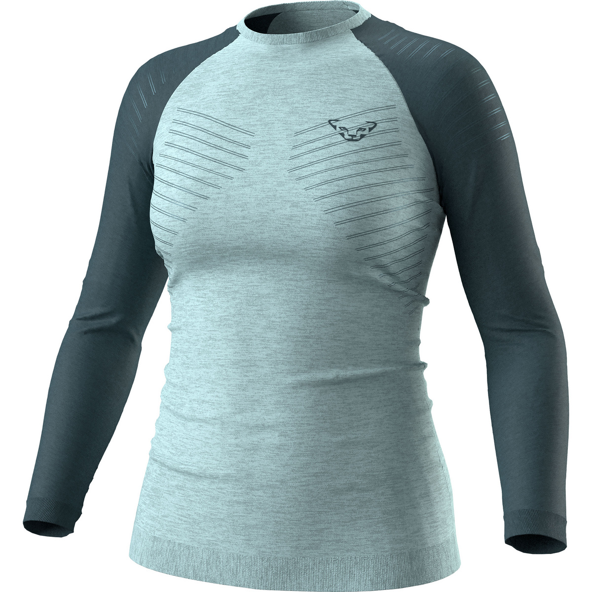 Dynafit Damen Tour Light Merino Longsleeve (Größe XS, grau)