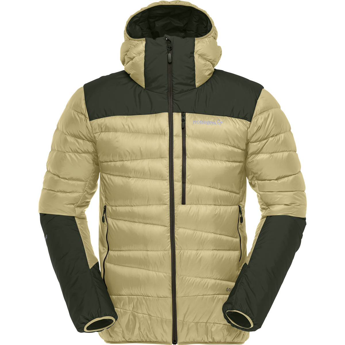 Norrona Herren Falketind Down750 Jacke (Größe M, gruen)
