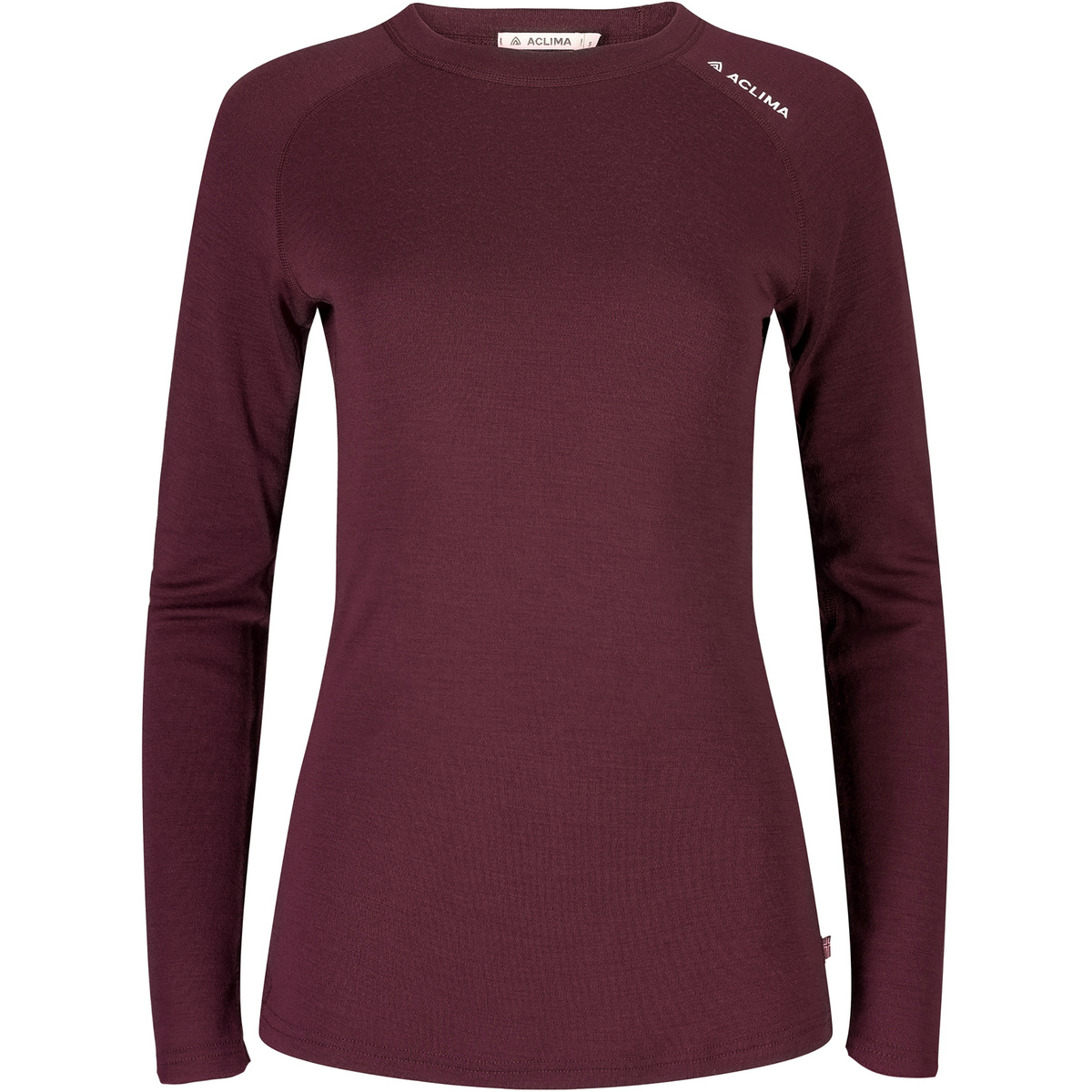 Image of Aclima Donna Maglia a manica lunga girocollo WarmWool