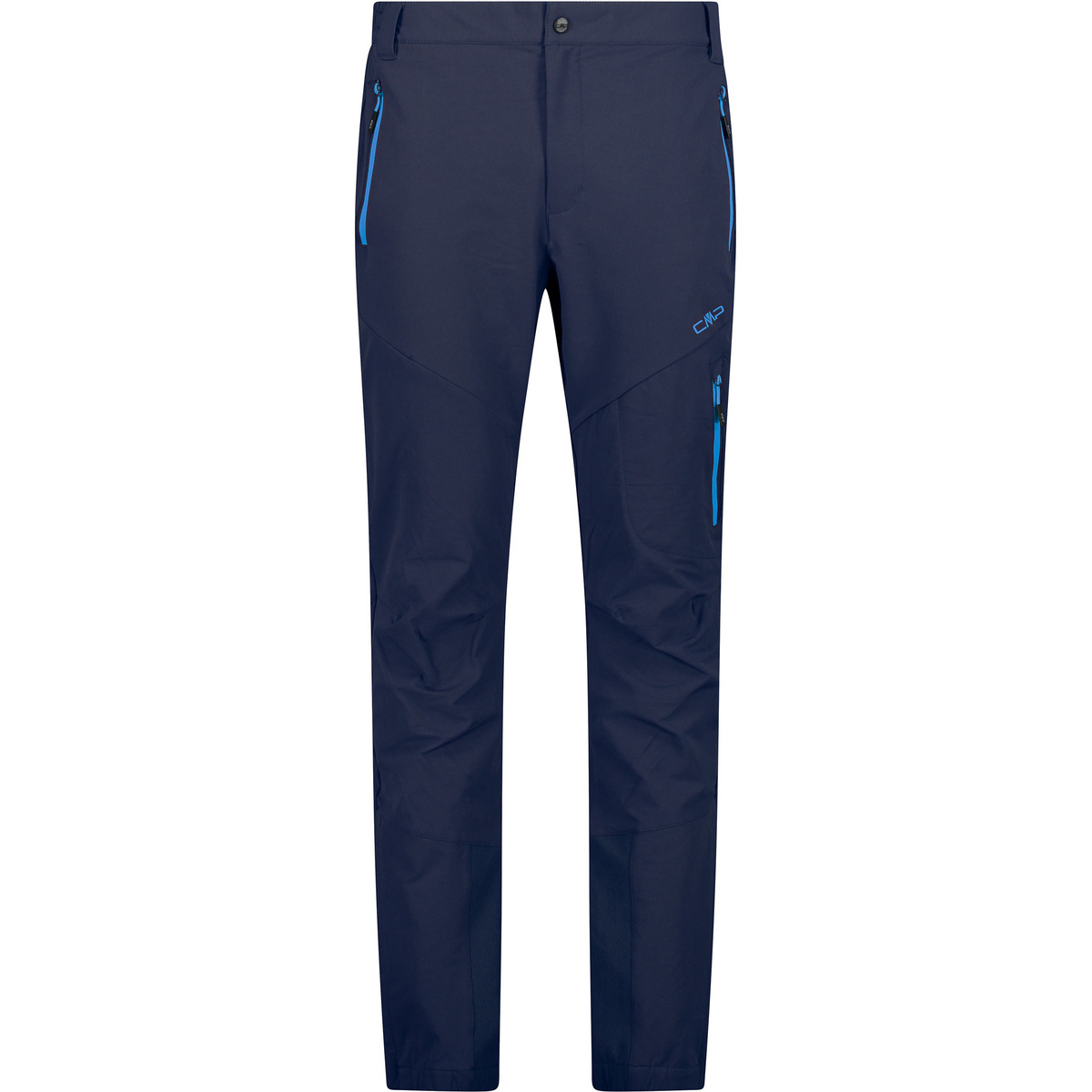 CMP Uomo Pantaloni Stretch Ripstop (Taglia XL, Blu)