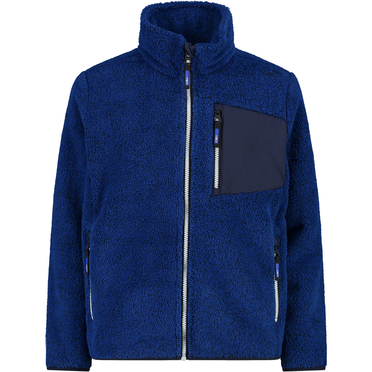 CMP Kinder Fleece Jacke (Größe 128, blau)