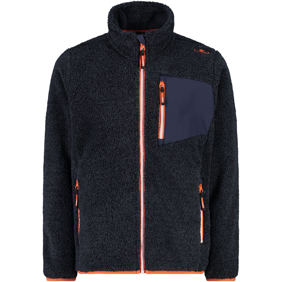 CMP Kinder Fleece Jacke (Größe 104, grau)
