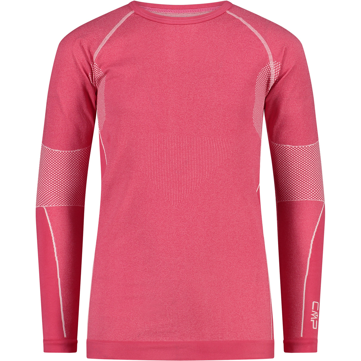 CMP Bambino Maglia a manica lunga Seamless (Taglia 116 , Magenta)