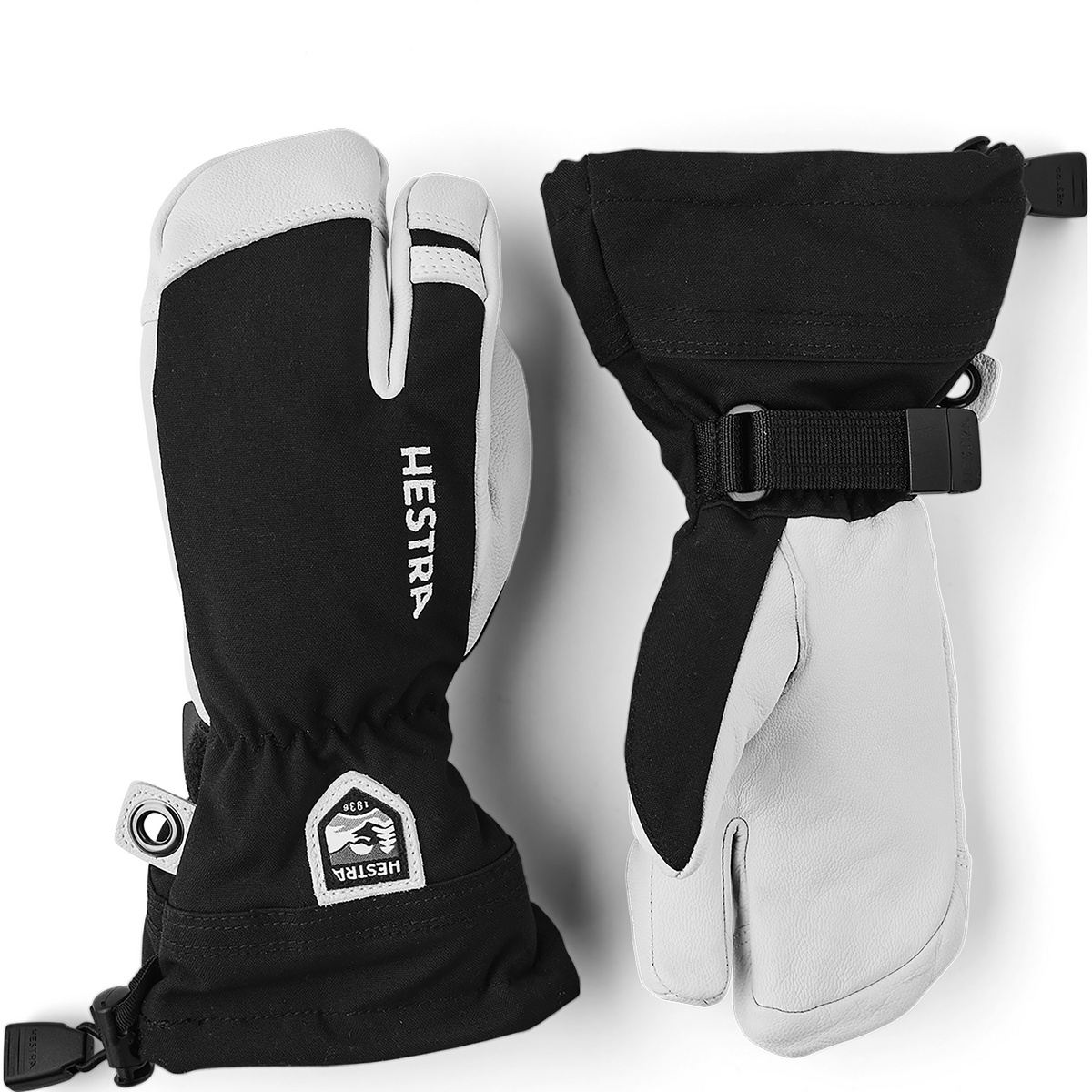 Image of Hestra Bambino Guanti da sci 3-dita Army Leather Heli Ski Jr.