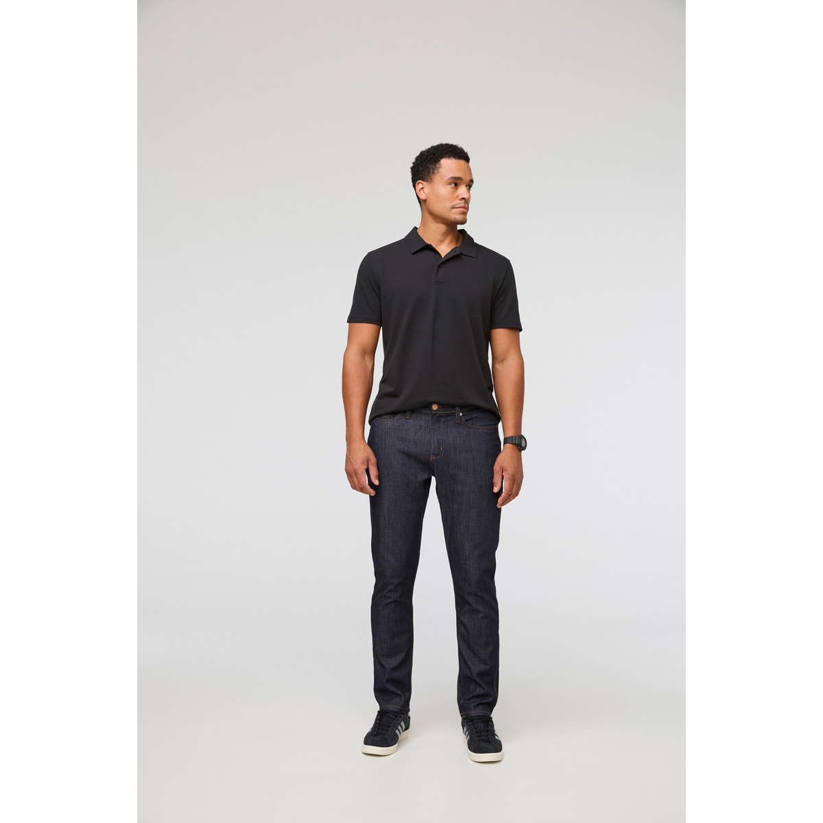 Duer Herren Performance Denim Relaxed Taper Jeans (Größe XL, weiss)