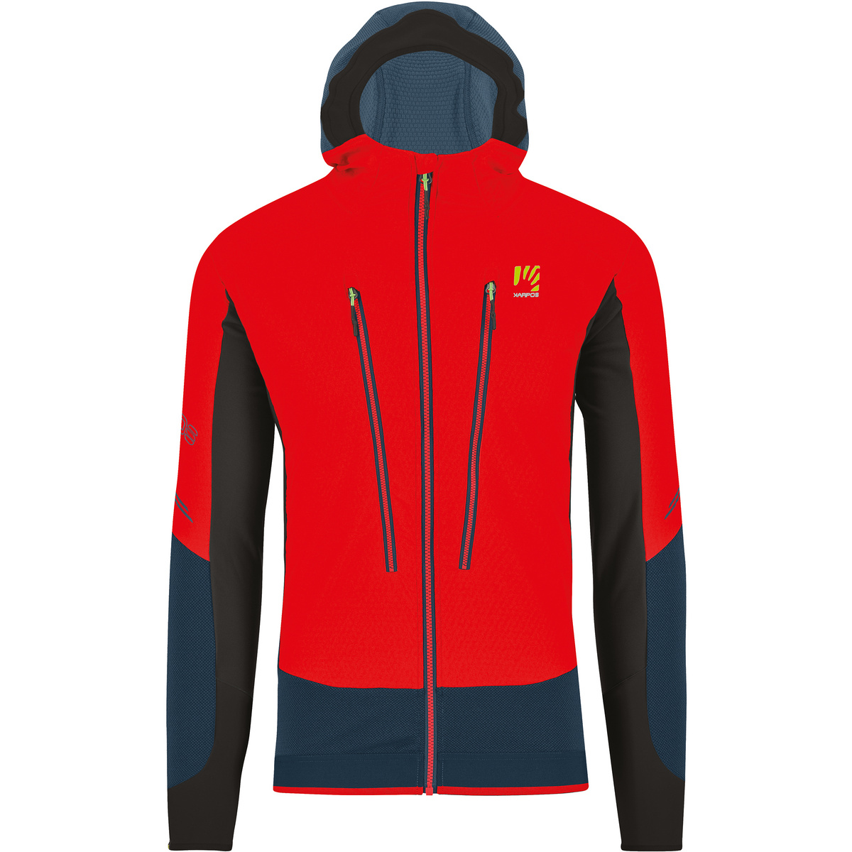 Karpos Uomo Giacca Alagna Plus Evo (Taglia M, Rosso)
