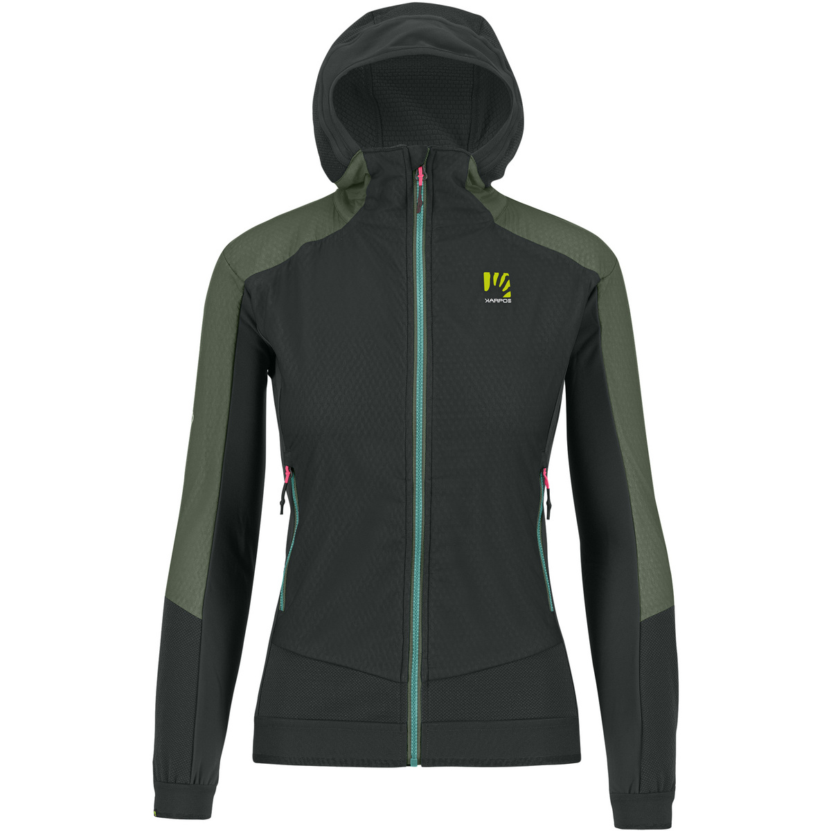 Karpos Donna Giacca Alagna Plus Evo (Taglia S, Verde oliva)