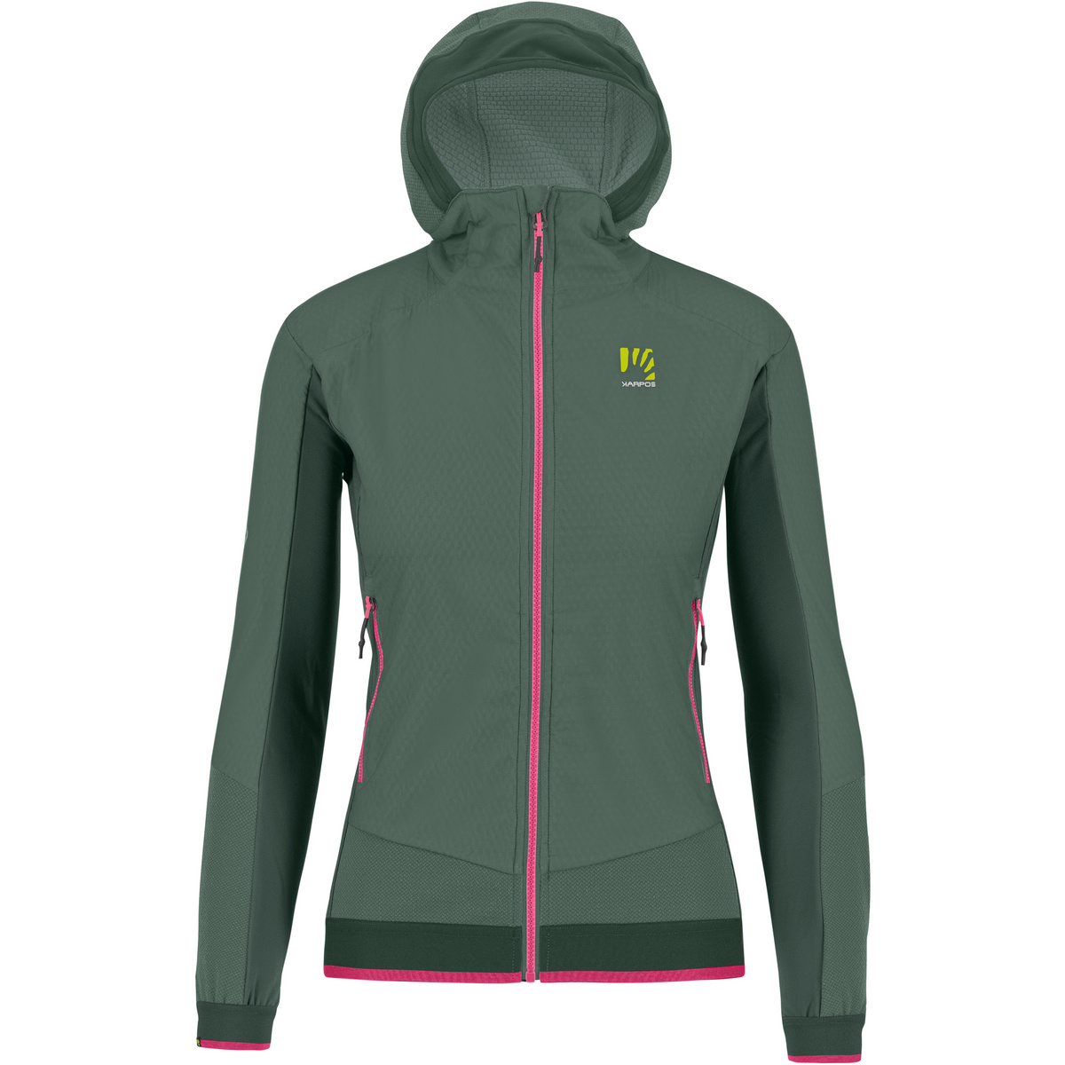 Karpos Donna Giacca Alagna Plus Evo (Taglia S, Verde)