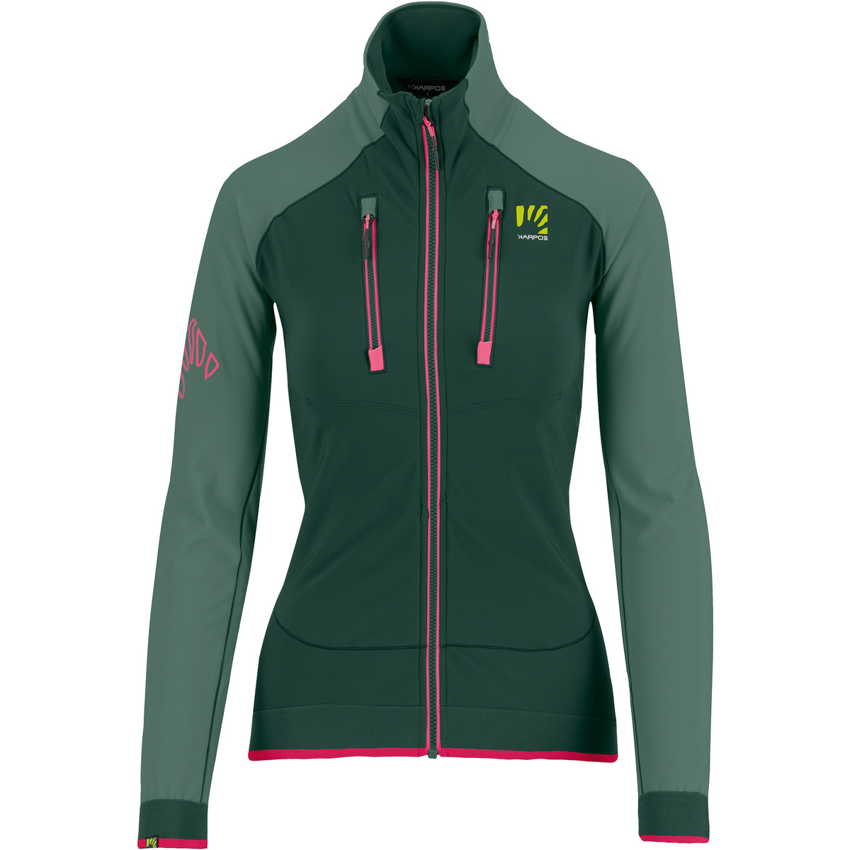 Karpos Femme Veste Alagna Evo (taille M, Vert)