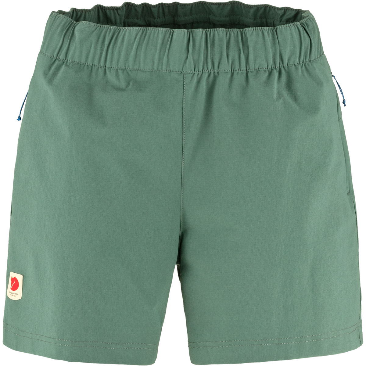 Fjällräven Femme Short High Coast Relaxed (taille S, Vert)