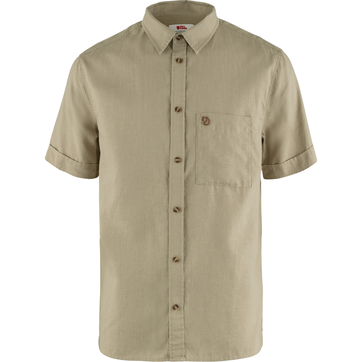 Fjällräven Herren Övik Travel Hemd (Größe XS, beige)