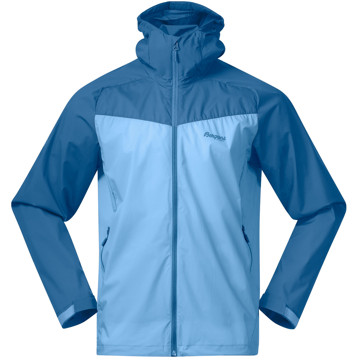 Bergans Uomo Giacca Microlight (Taglia L, Blu)