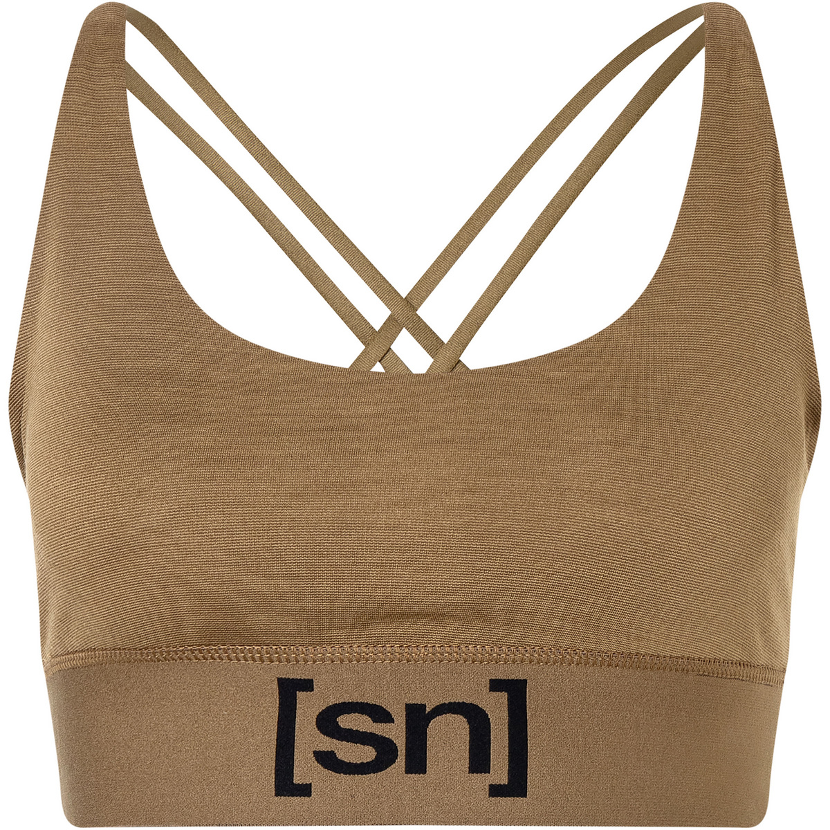 Super.Natural Damen Super Sport BH (Größe S, braun)