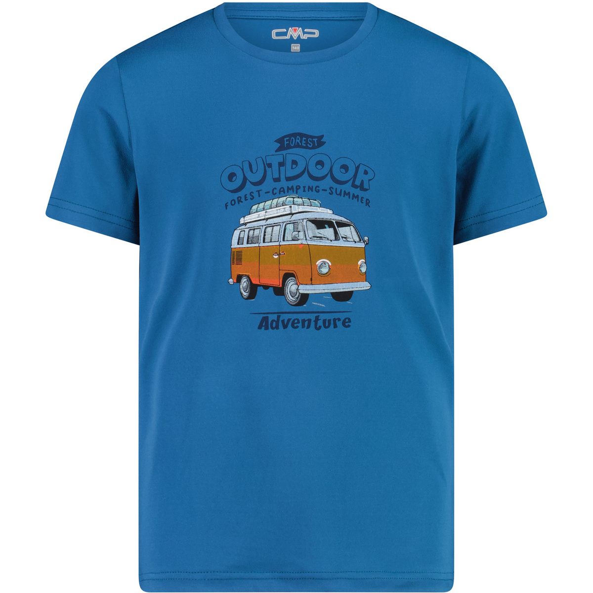 CMP Kinder Boys Funktions T-Shirt (Größe 176, blau)