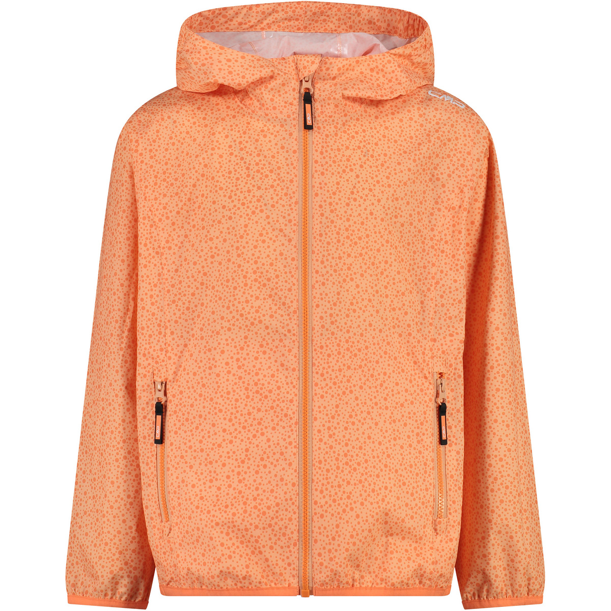 CMP Kinder Hoodie Jacke (Größe 104, orange)