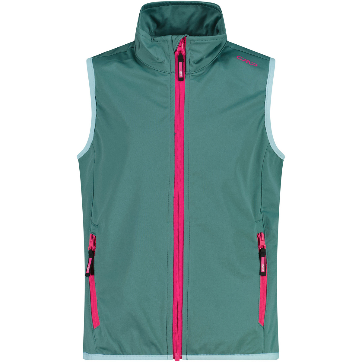 CMP Kinder Softshell Weste (Größe 116, tuerkis)