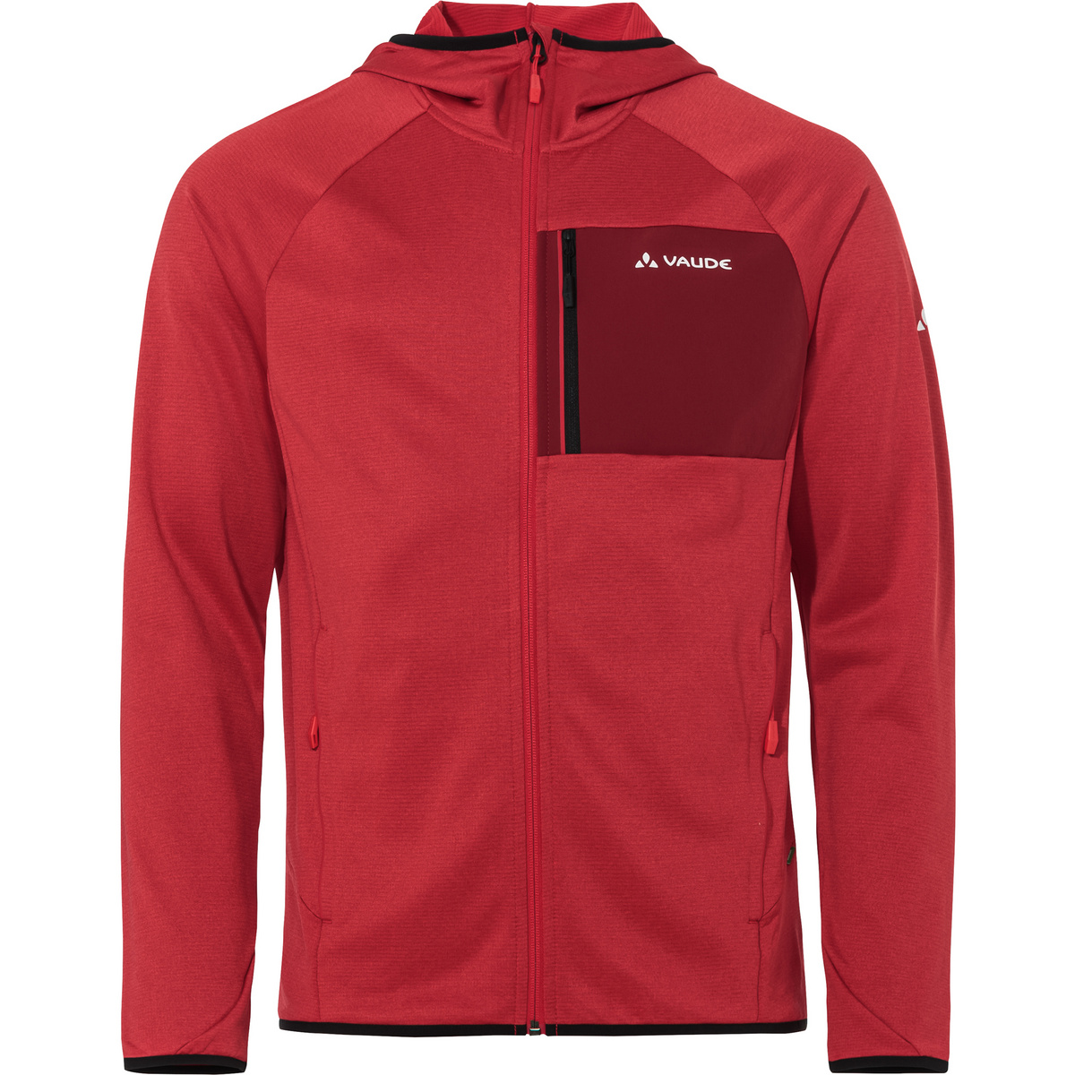 Vaude Herren Tekoa Fleece II Jacke (Größe XXL, rot)